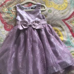 Zunie 4T Girls Purple Formal Dress